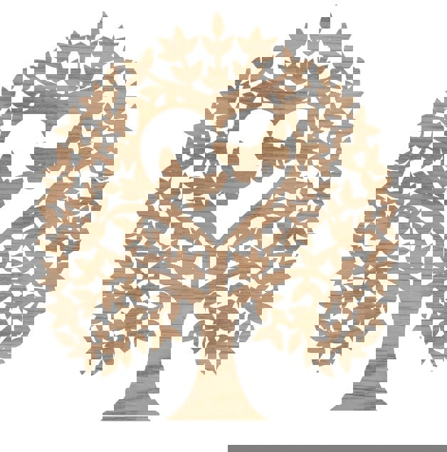 طرح درخت با پروانه مناسب برای استفاده در دستگاه های cnc چوب و cnc لیزر - laser cut tree with butterflies