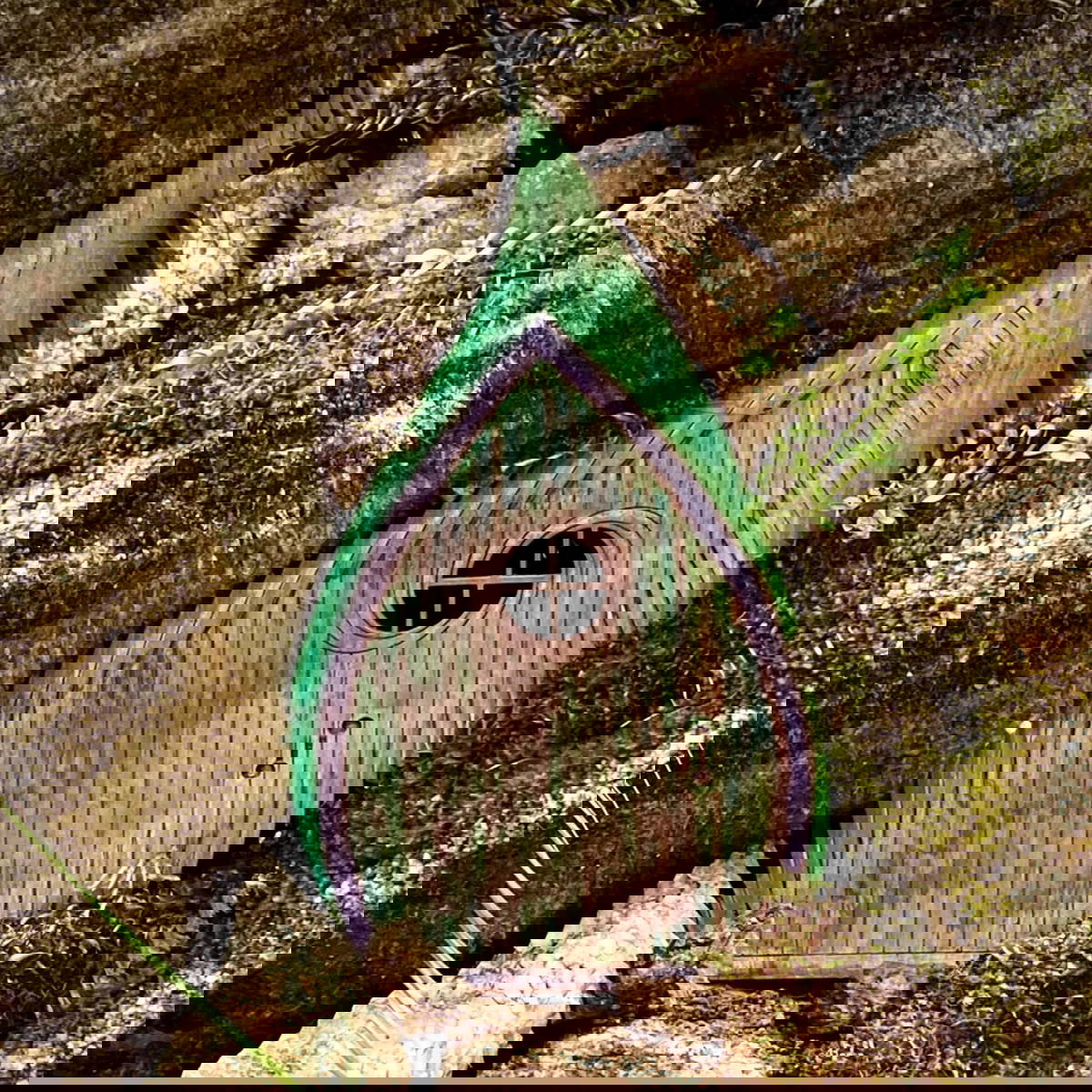 طرح درب های پری مناسب برای استفاده در دستگاه های cnc چوب و cnc لیزر - laser cut fairy doors svg file