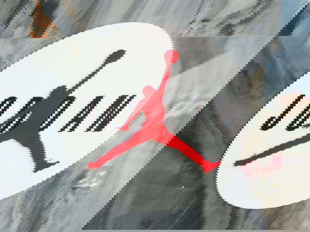 طرح دکور دیواری مایکل جردن مناسب برای استفاده در دستگاه های cnc چوب و cnc لیزر - laser cut michael jordan wall decor cdr file