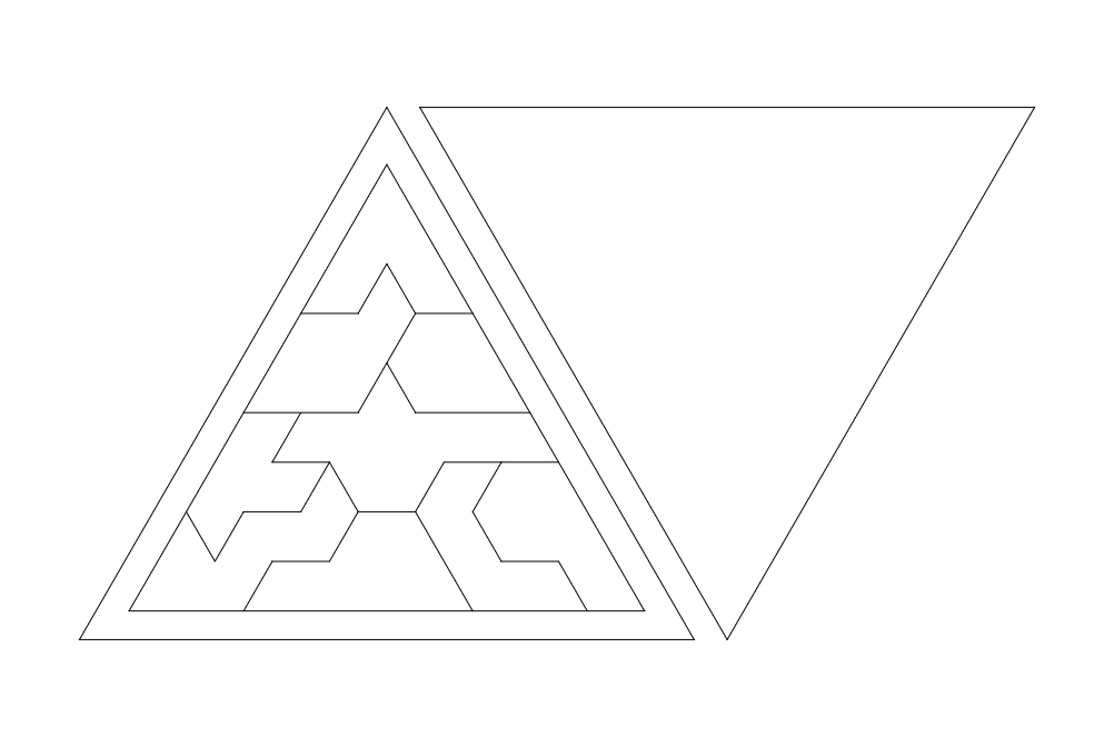 طرح کسمه مناسب برای استفاده در دستگاه های cnc چوب و cnc لیزر - kesme dxf file
