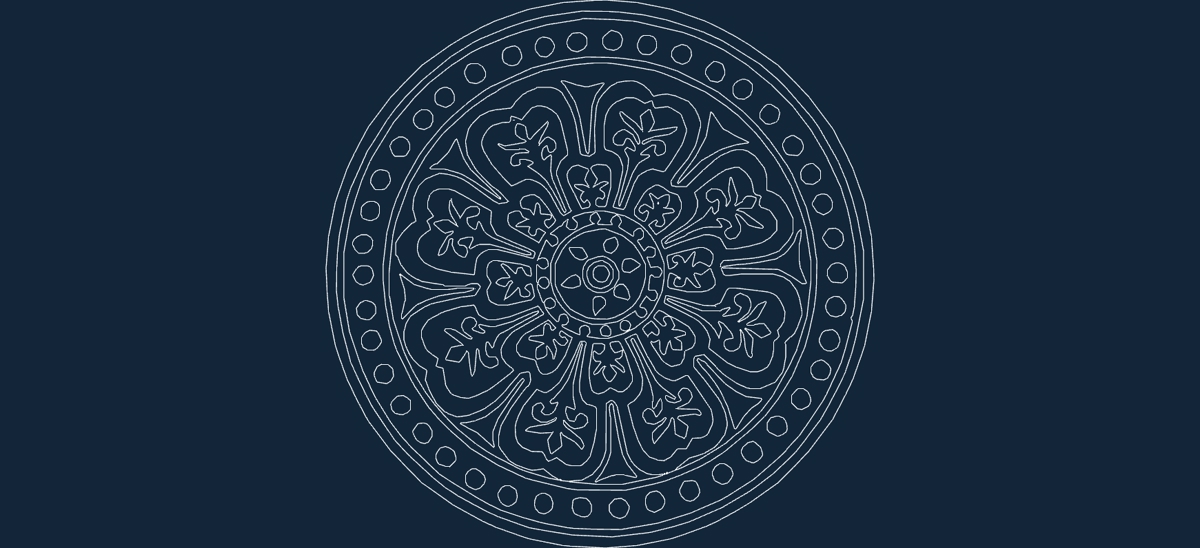 طرح حکاکی روی چوب مناسب برای استفاده در دستگاه های cnc چوب و cnc لیزر - wood engrave design dxf file