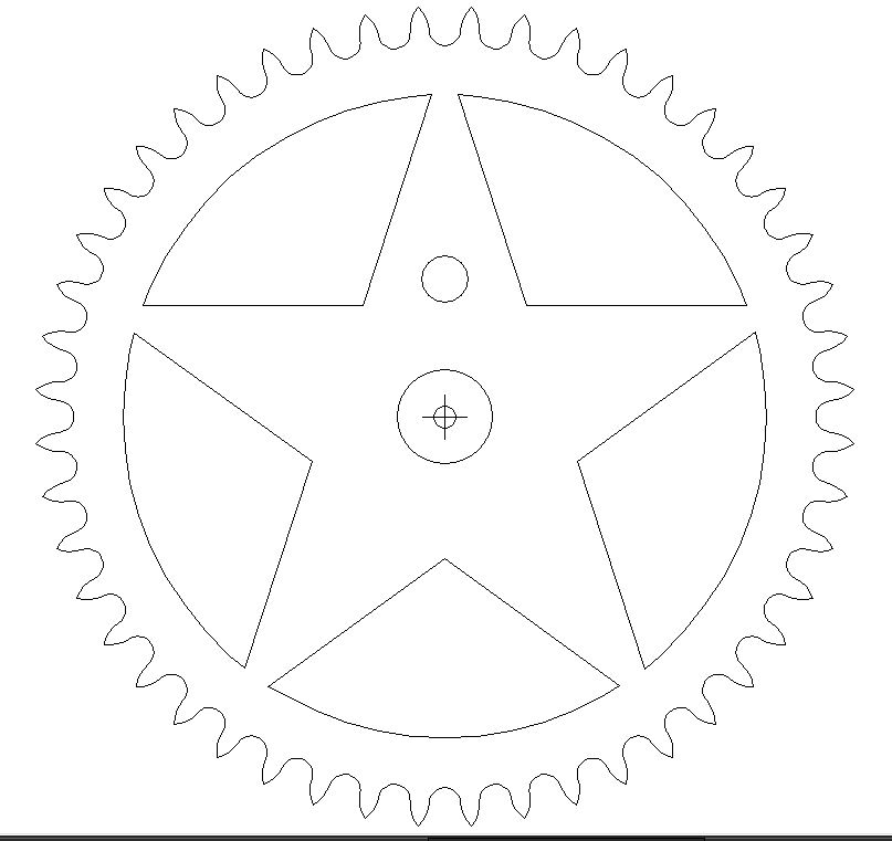 طرح ستاره ۴۸_۱ مناسب برای استفاده در دستگاه های cnc چوب و cnc لیزر - 48_1 star dxf file