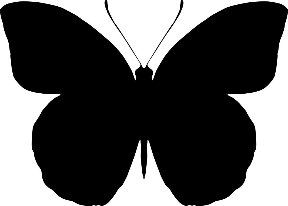 طرح فایل وکتور هنری سیلوئت پروانه مناسب برای استفاده در دستگاه های cnc چوب و cnc لیزر - butterfly silhouette vector art cdr file