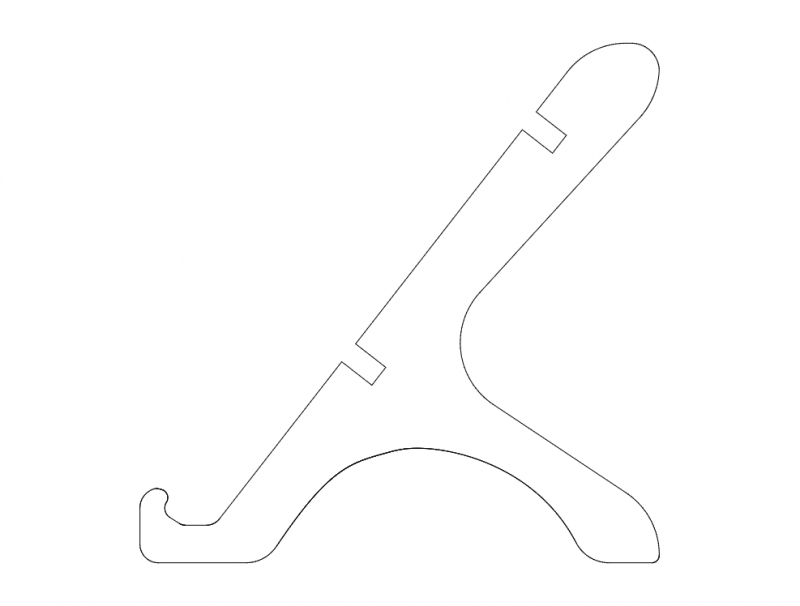 طرح اصلی لیگند مناسب برای استفاده در دستگاه های cnc چوب و cnc لیزر - liggende main standing dxf file