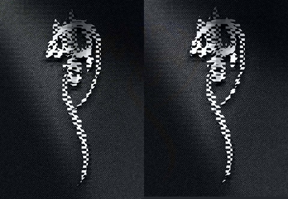 طرح بسم الله مناسب برای استفاده در دستگاه های cnc چوب و cnc لیزر - bismillah dxf file