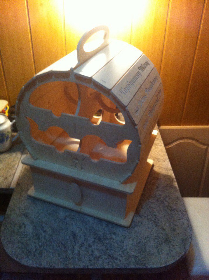 طرح قفسه بار کوچک مناسب برای استفاده در دستگاه های cnc چوب و cnc لیزر - laser cut mini bar rack dxf file