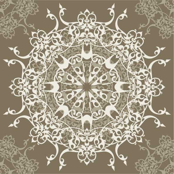 طرح نقش اروپایی مد وکتور مناسب برای استفاده در دستگاه های cnc چوب و cnc لیزر - european pattern vector fashion eps file