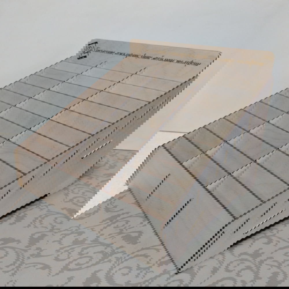 طرح جعبه گوشی موبایل کلاس درس مناسب برای استفاده در دستگاه های cnc چوب و cnc لیزر - laser cut classroom cell phone storage box cdr file