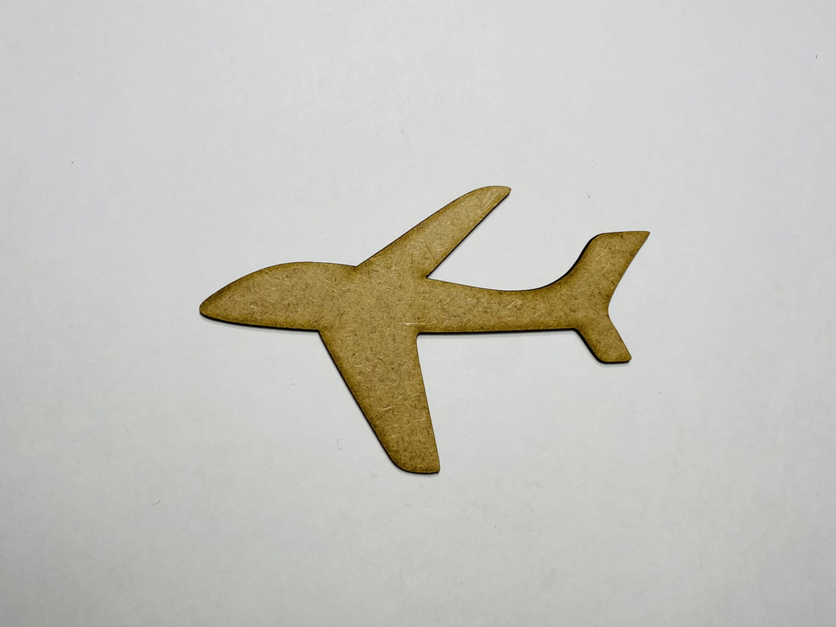 طرح هواپیمای چوبی مناسب برای استفاده در دستگاه های cnc چوب و cnc لیزر - laser cut wooden airplane cutout wood airplane shape cdr file