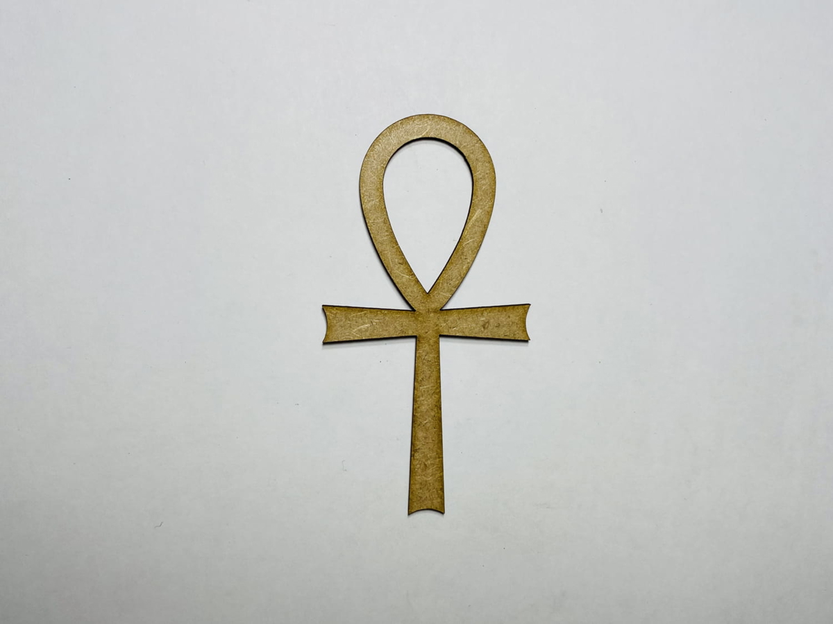 طرح برش چوب به شکل انخ برای لیزر مناسب برای استفاده در دستگاه های cnc چوب و cnc لیزر - laser cut ankh shape wood cutout cdr file