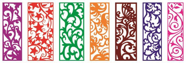 طرح oh029 035 مناسب برای استفاده در دستگاه های cnc چوب و cnc لیزر - design oh029 035 dxf file