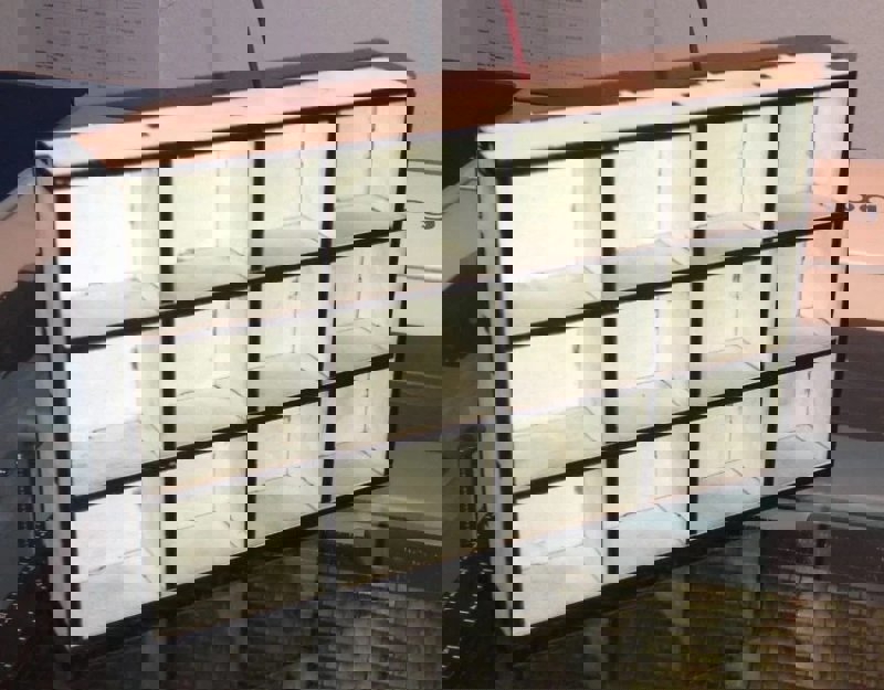 طرح جعبه بذر پارامتریک مناسب برای استفاده در دستگاه های cnc چوب و cnc لیزر - laser cut parametric seed box dxf file