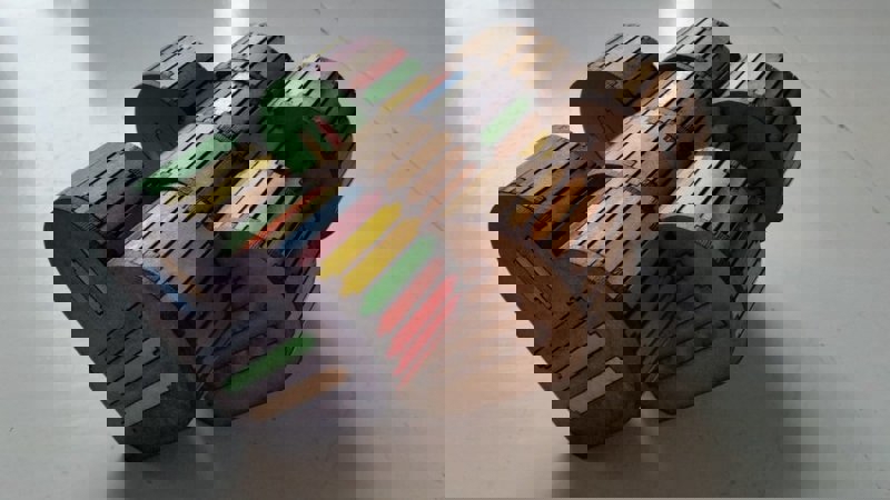 طرح جعبه قلب مناسب برای استفاده در دستگاه های cnc چوب و cnc لیزر - laser cut heart box