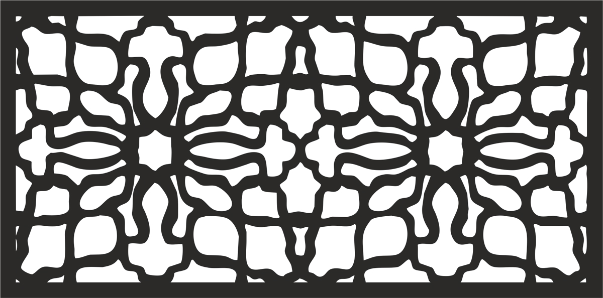 طرح فایل وکتور پس زمینه طرح وکتور انتزاعی مناسب برای استفاده در دستگاه های cnc چوب و cnc لیزر - abstract laser cut pattern background vector cdr file
