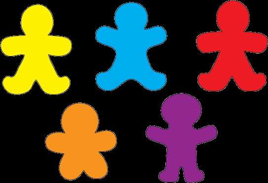 طرح مردان زنجبیلی با فرمت gbm2 مناسب برای استفاده در دستگاه های cnc چوب و cnc لیزر - the gingerbread men dxf file gbm2 dxf