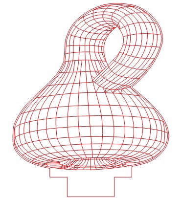 طرح چراغ خواب طرح کدو حلوایی مناسب برای استفاده در دستگاه های cnc چوب و cnc لیزر - gourd night light cdr file