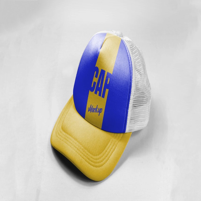 فایل ماکت کلاه سه بعدی - 3D Cap Mockup
