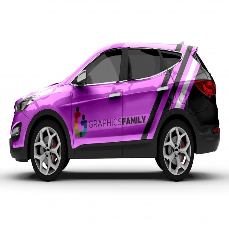 فایل ماکت خودروی کراس‌اوور ۴×۴ - 4×4 Crossover Automobile Mockup