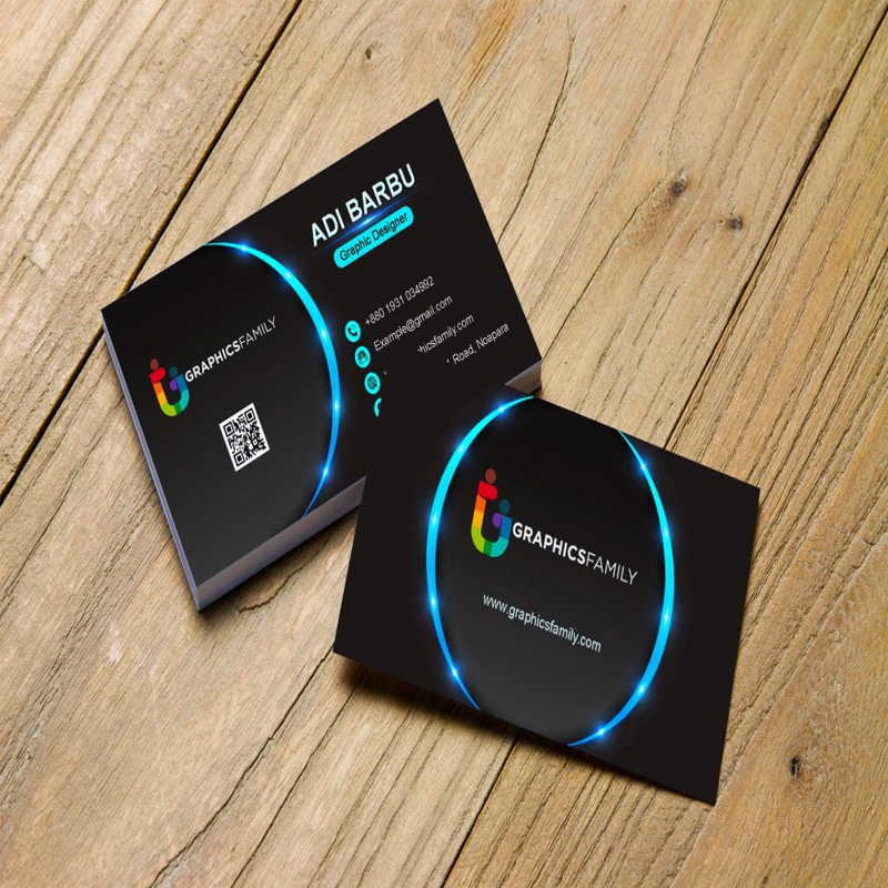 فایل طراحی کارت ویزیت انتزاعی برای دستیار مدیر - Abstract Business Card Design For Assistant Manager