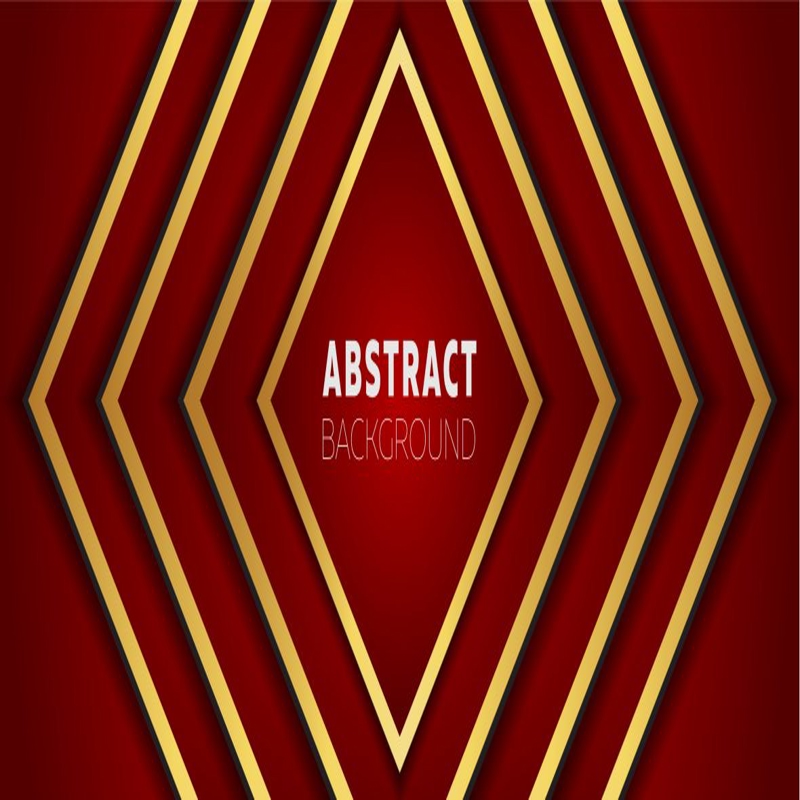 فایل تصویر برداری از پس زمینه انتزاعی با اشکال هندسی قرمز - Abstract red geometric shapes background vector illustration