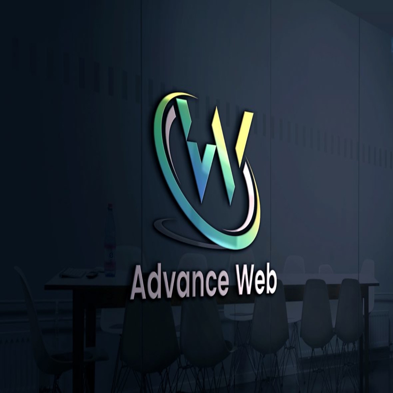 فایل الگوی طراحی لوگوی وب پیشرفته - Advanced Web Logo Design Template