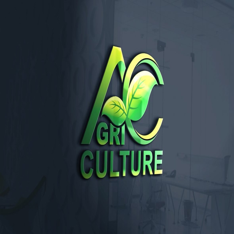 فایل الگوی طراحی لوگو کشاورزی - Agriculture Logo Design Template