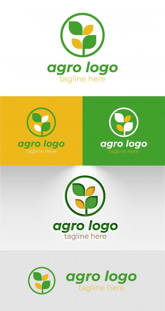 فایل طراحی لوگو کشاورزی - Agriculture Logo Design