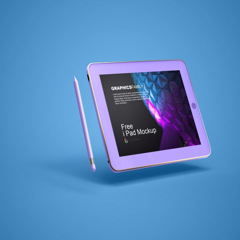فایل ماکت آیپد اپل - Apple iPad Mockup