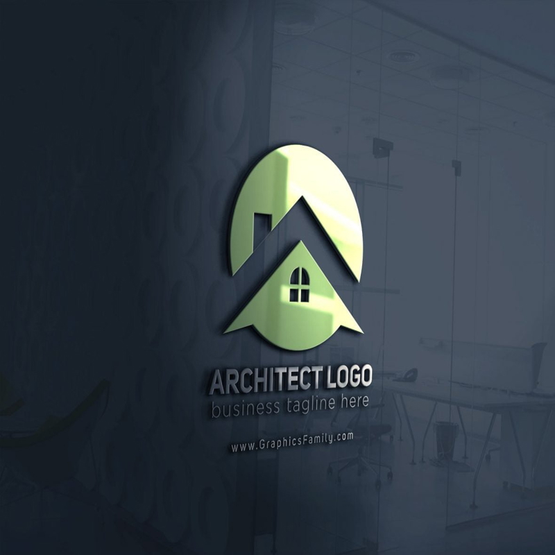 فایل الگوی لوگوی معمار - Architect Logo Template