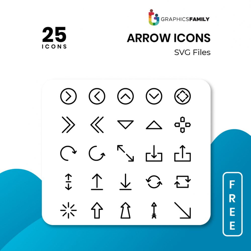 فایل آیکون‌های فلش - Arrows Icons