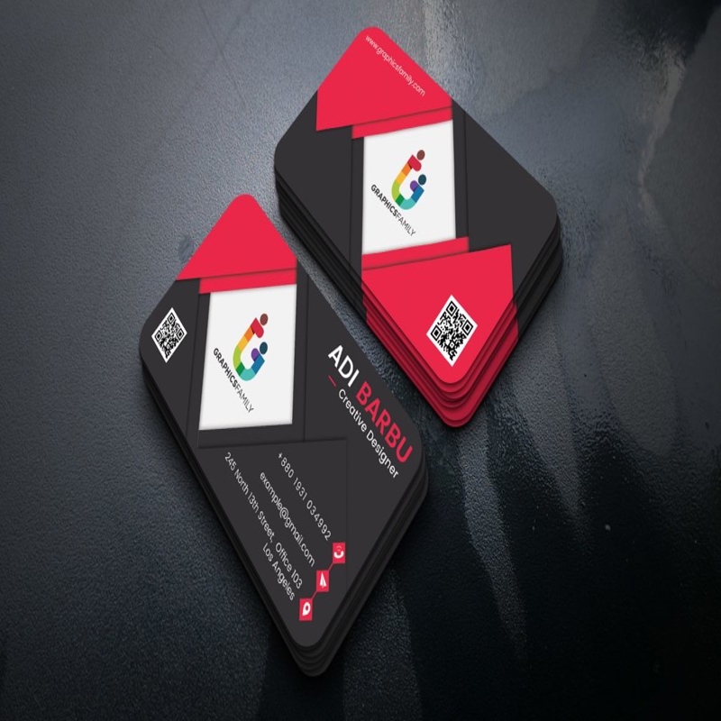 فایل الگوی کارت ویزیت شرکتی جذاب - Attractive Corporate Business Card Template