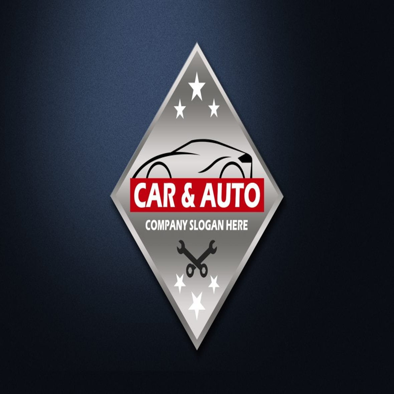 فایل قالب لوگوی خدمات تعمیر خودرو - Auto Repair Service Logo Template