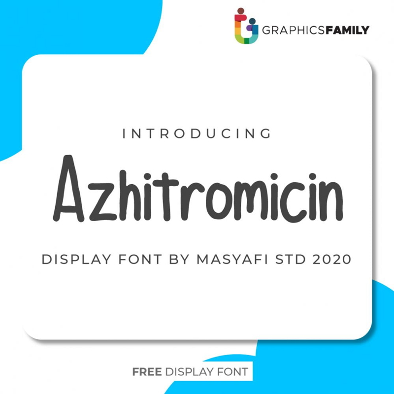 فایل فونت آزیترومایسین - Azhitromicin Font
