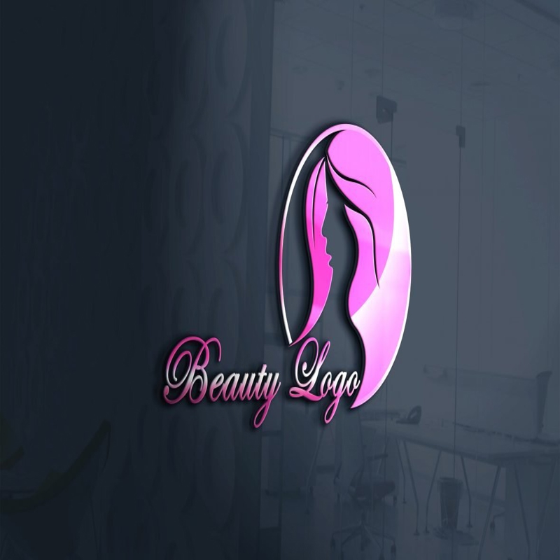 فایل الگوی طراحی لوگو زیبایی - Beauty Logo Design Template