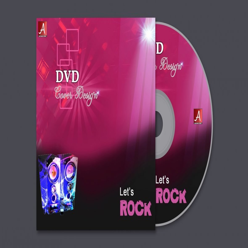 فایل مجموعه طراحی جلد دی‌وی‌دی مشکی و قرمز - Black and Red DVD Cover Design Set