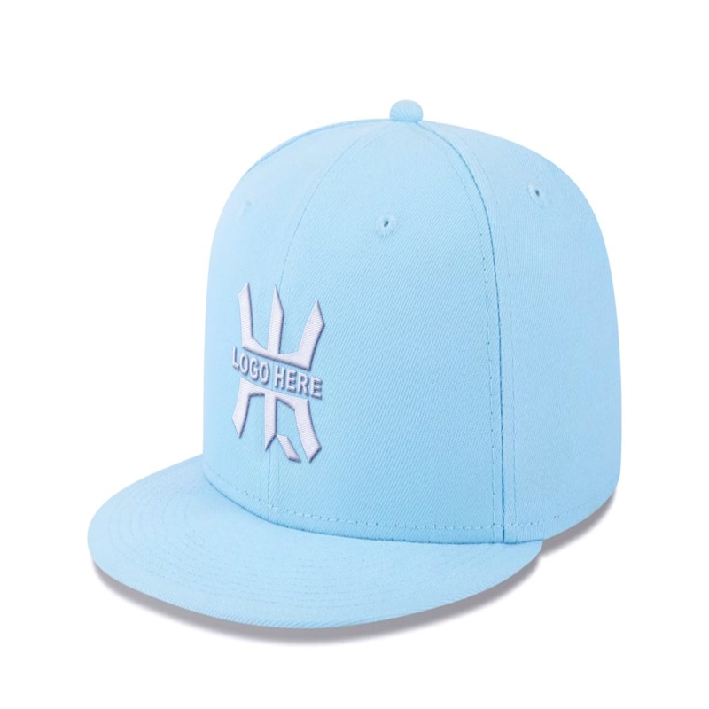 فایل موکاپ لوگو کلاه آبی - Blue Cap Logo Mockup