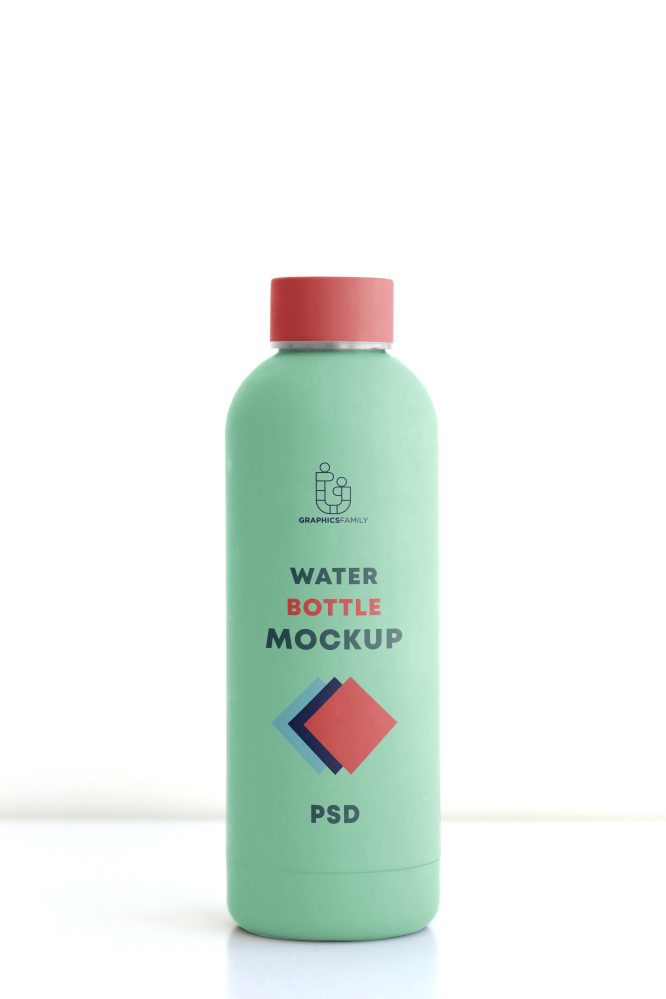 Bottle Design  Mockup - Bottle Design  Mockup