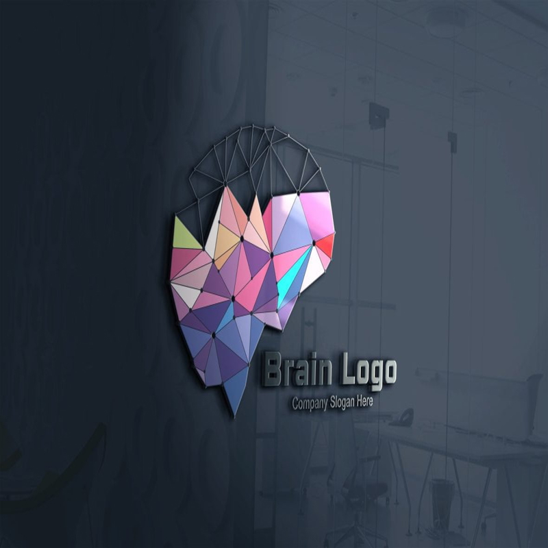 فایل طراحی لوگو مغز - Brain Logo Design