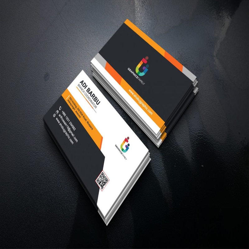 فایل قالب کارت ویزیت هماهنگ کننده شعبه psd - Branch Coordinator Business Card Template psd