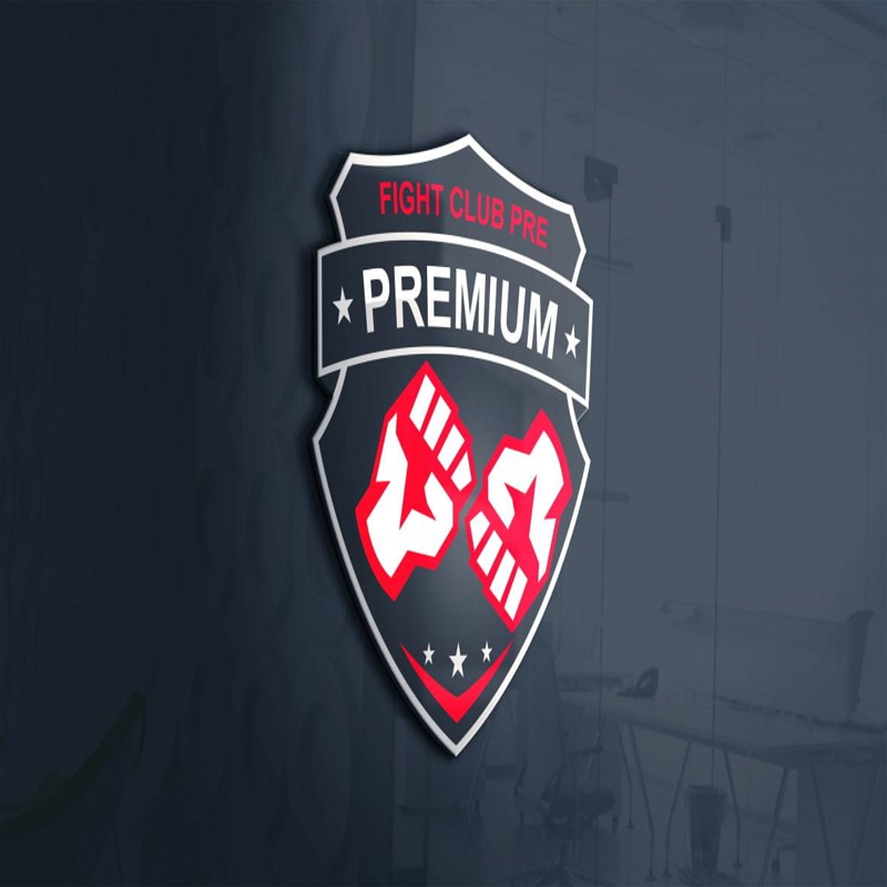 فایل طراحی لوگوی جدید باشگاه مشت‌زنی - Brand New Fight Club Logo Design