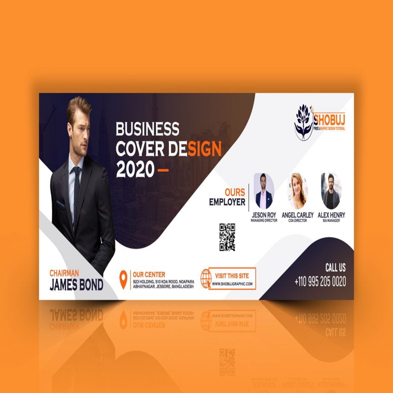 فایل طراحی کاور فیسبوک تجاری - Business Facebook Cover Design