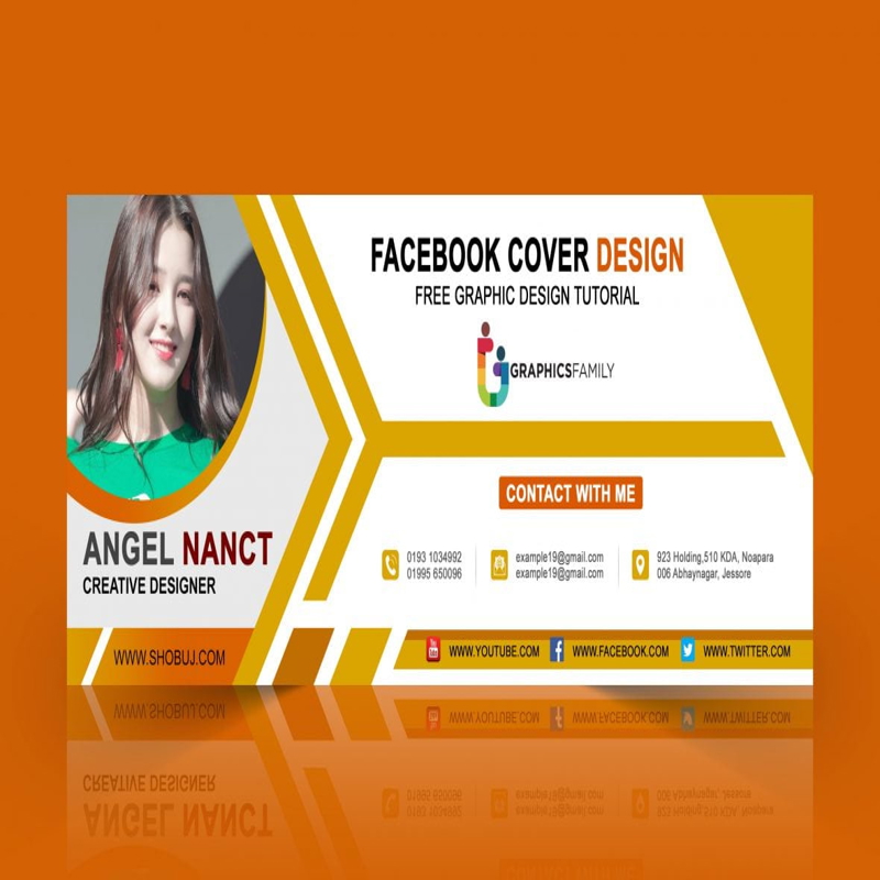 فایل طرح جلد فیسبوک معلمان کسب و کار PSD - Business Teachers PSD Facebook Cover Design