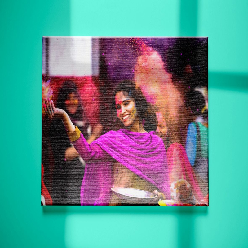 فایل ماکت نقاشی روی بوم - Canvas Painting Mockup