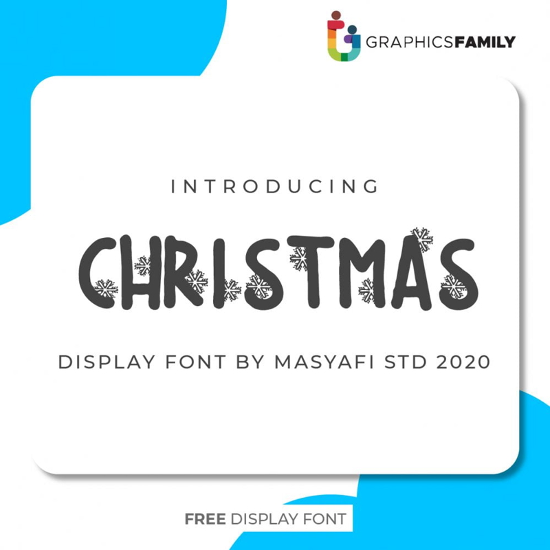 فایل فونت کریسمس - Christmas Font