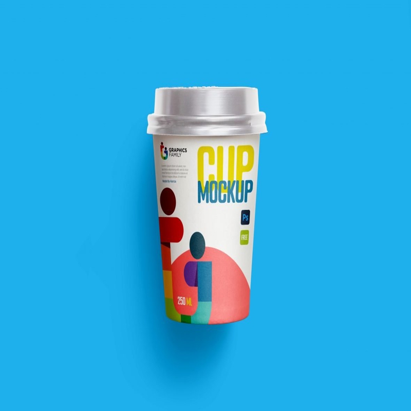 فایل موکاپ فنجان قهوه - Coffee Cup Mockup