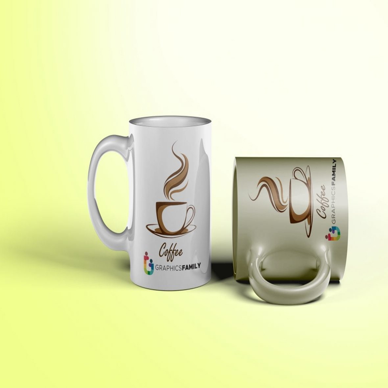 فایل ماکت لیوان قهوه - Coffee Mug Mockup
