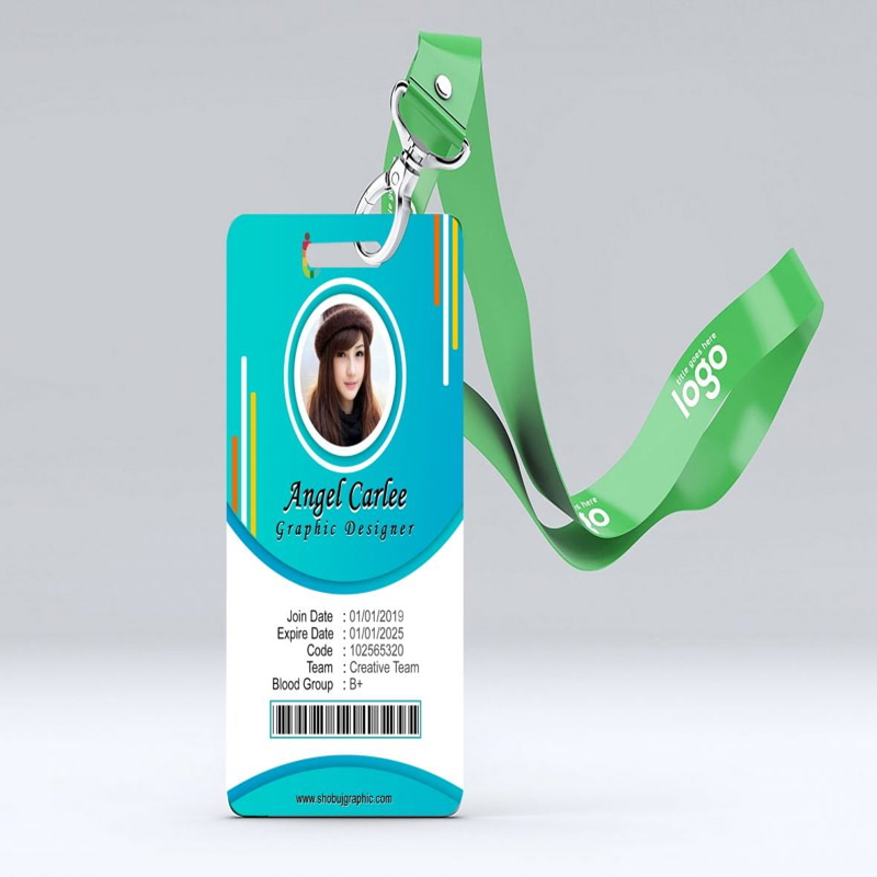 فایل الگوی طراحی کارت شناسایی رنگارنگ دفتر - Colorful Office Id-Card Design Template