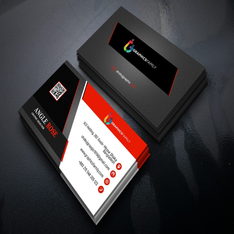 فایل طراحی کارت ویزیت بانک تجاری - Commercial Banker Business Card Design