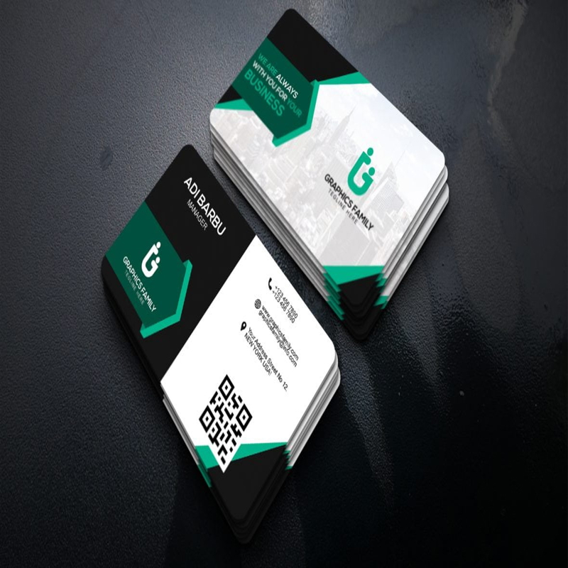 فایل طرح PSD کارت ویزیت مدیر شرکت - Company Manager Visiting Card PSD Template