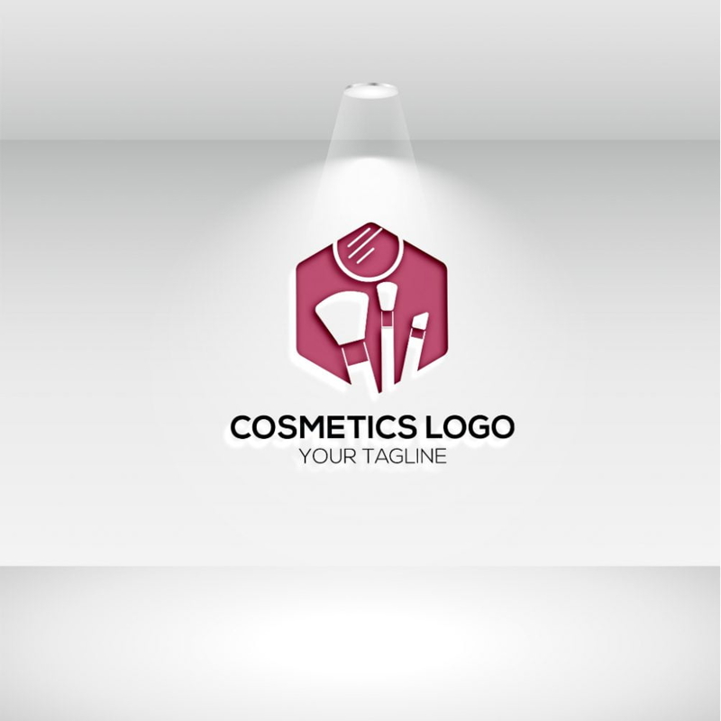 فایل لوگو لوازم آرایشی - Cosmetics Logo